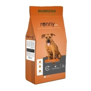 Saco de 20kg de alimento Ronny Dog Esencial, diseñado para proporcionar una nutrición óptima a perros adultos