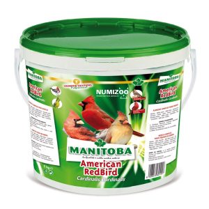 American Red Bird Manitoba cubo 5 kg mezcla de semillas para cardenales