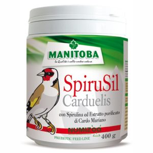 Spirusil Carduelis Manitoba suplemento con espirulina para aves ornamentales